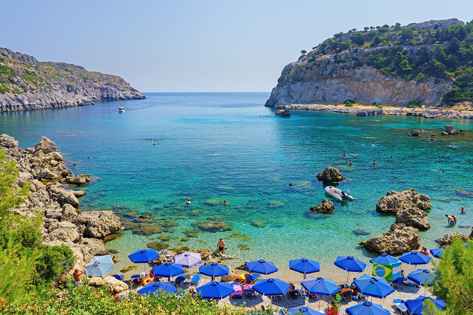 beaches near Rhodes old town